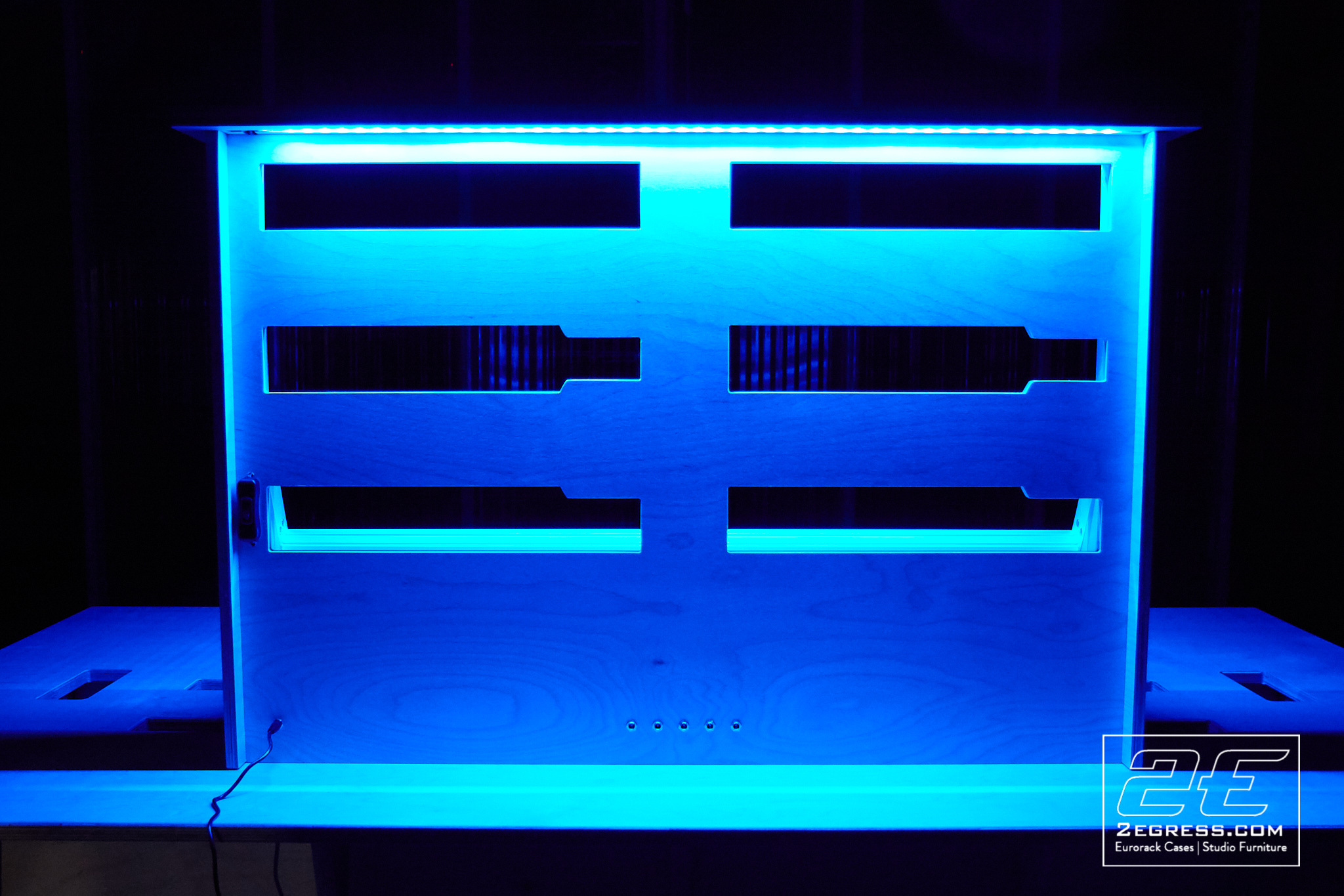 18u eurorack case the blue benn jordan