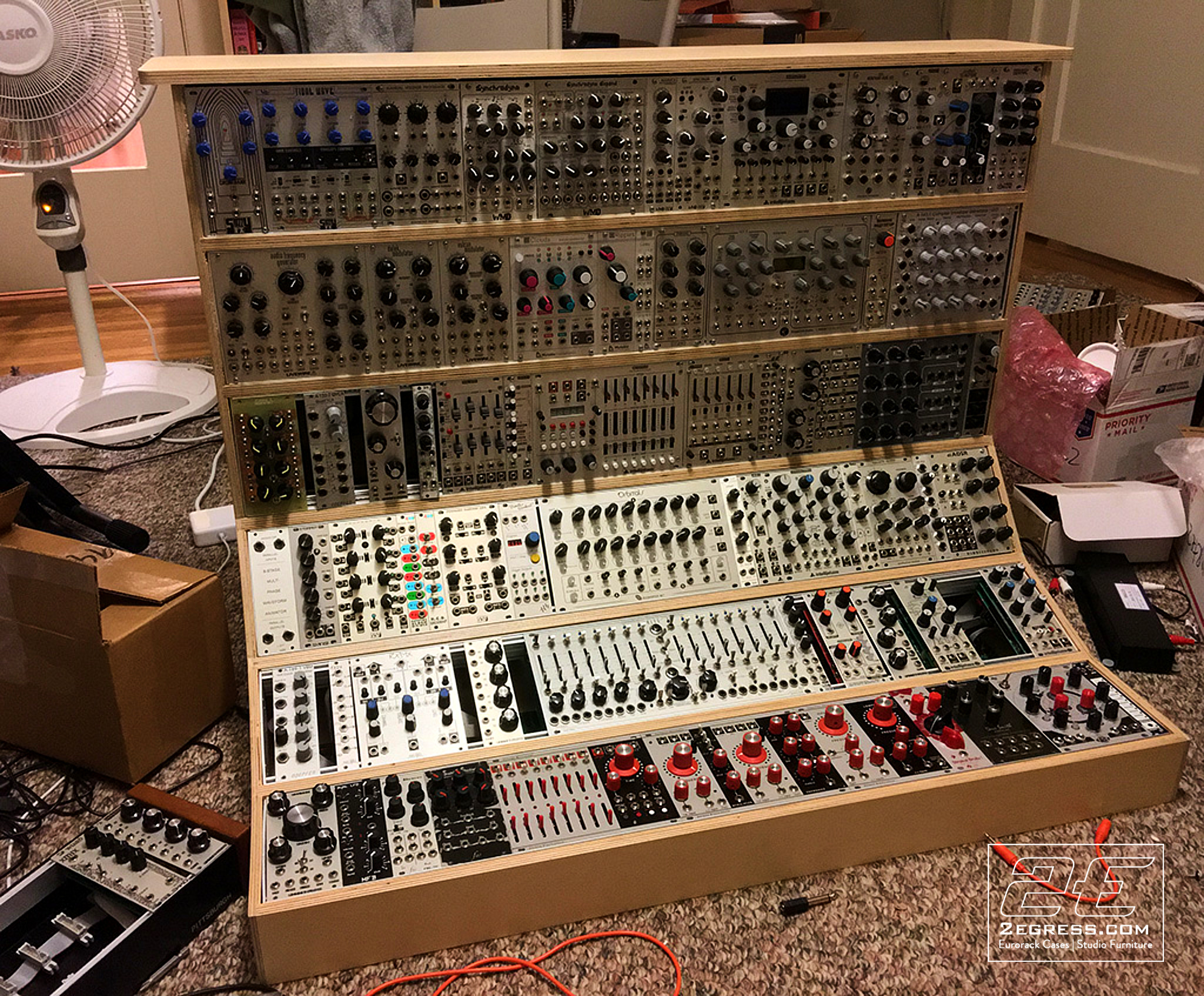 18u eurorack case