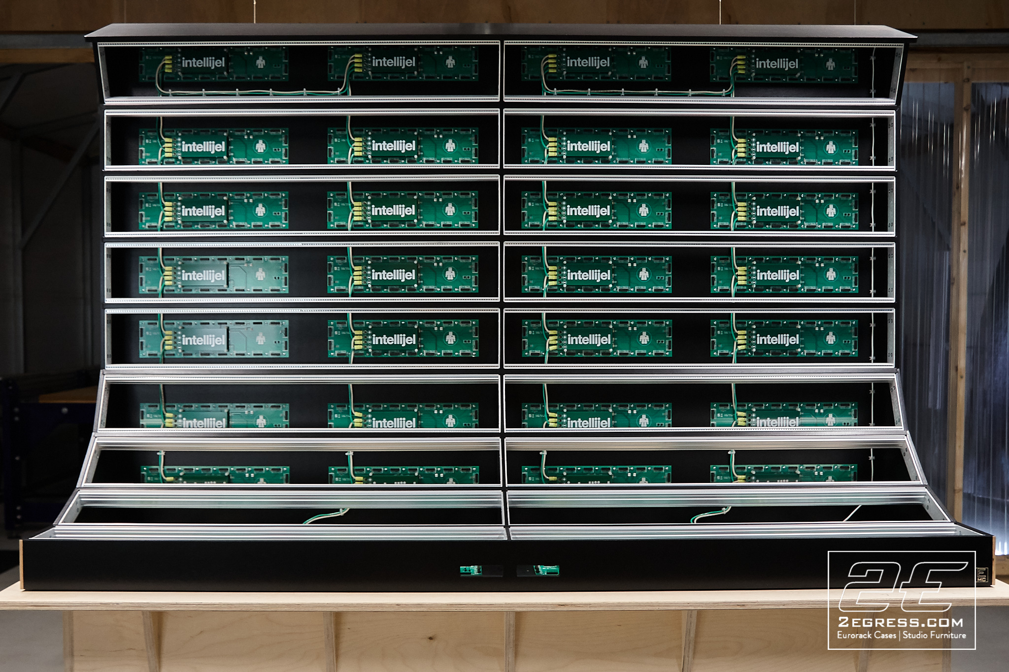 27u eurorack case black swan