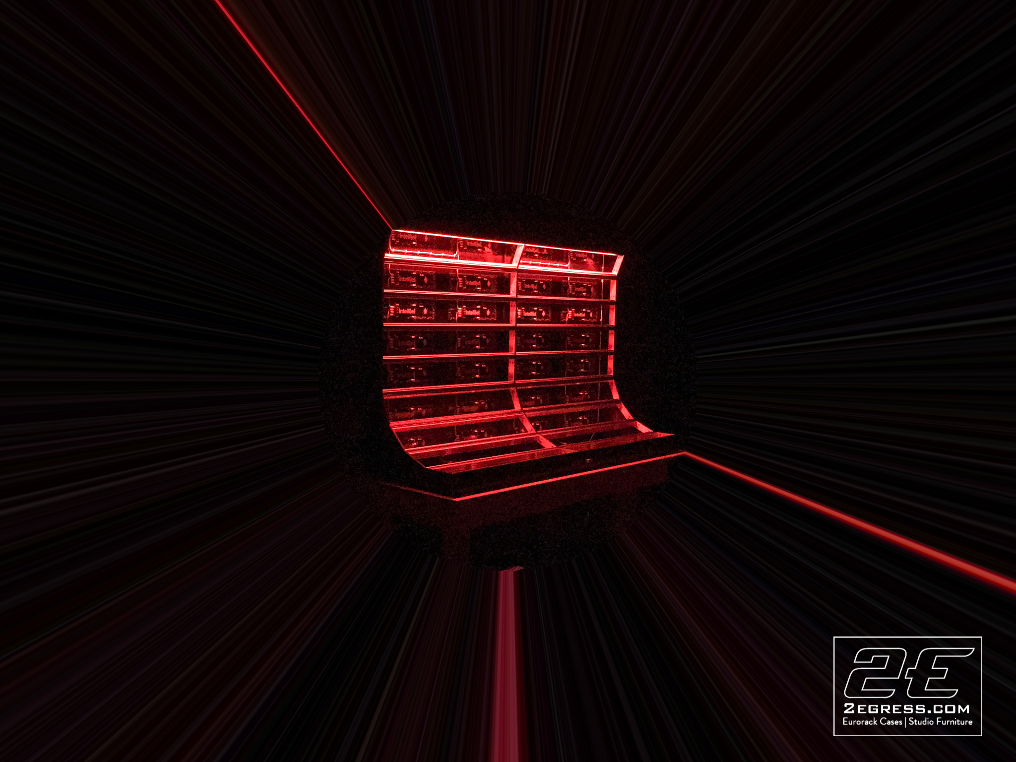 27u eurorack case black swan