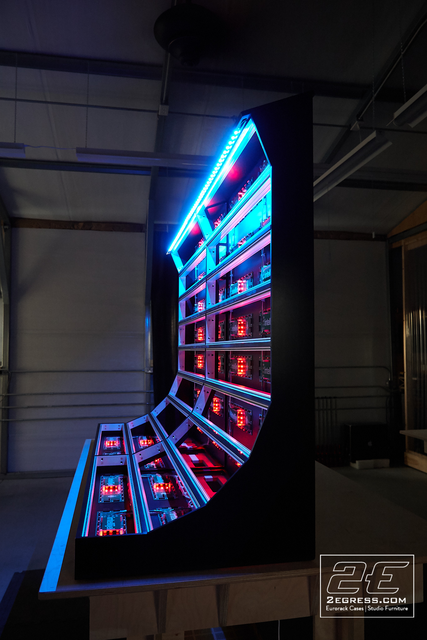 27u eurorack case black swan