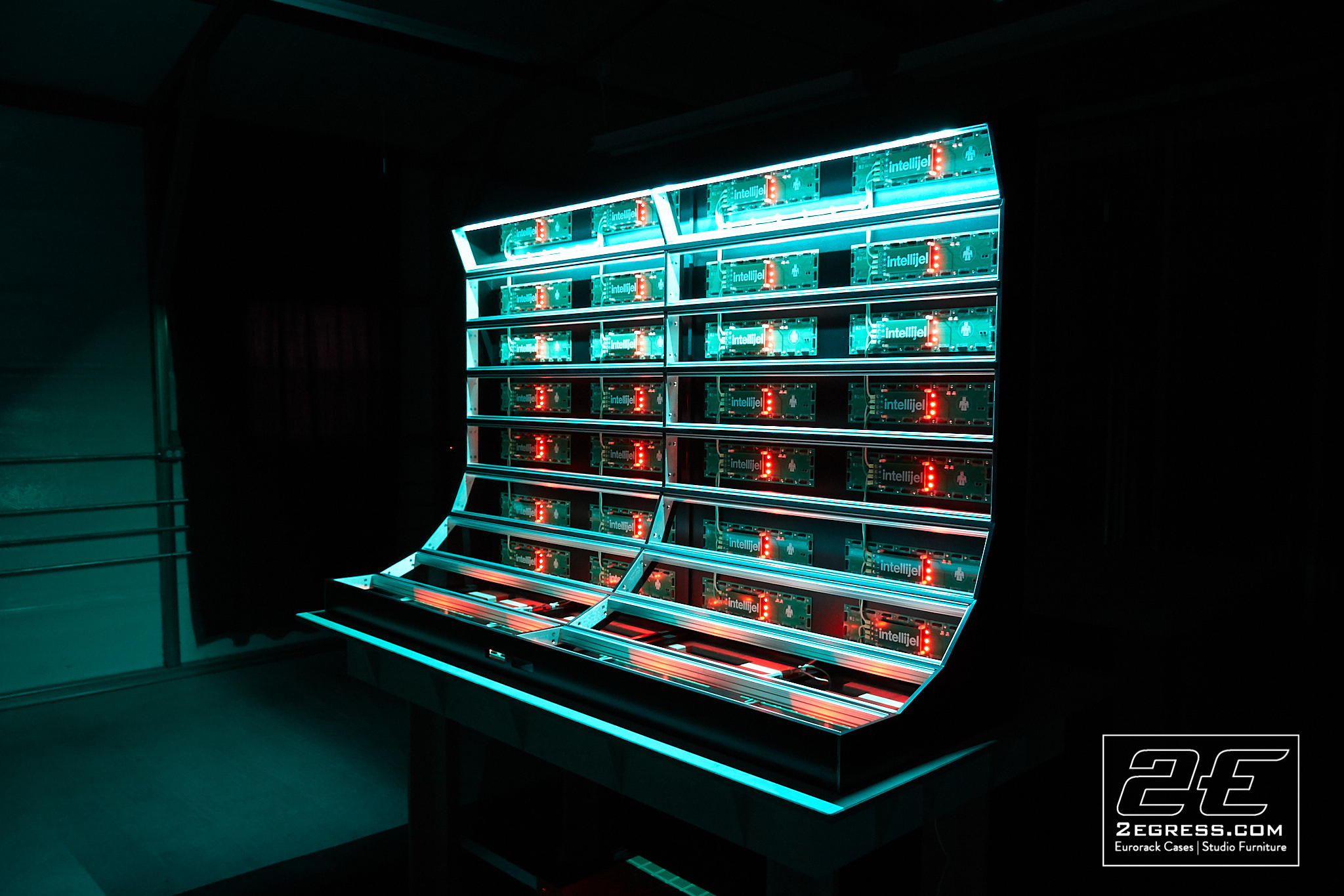 27u eurorack case black swan