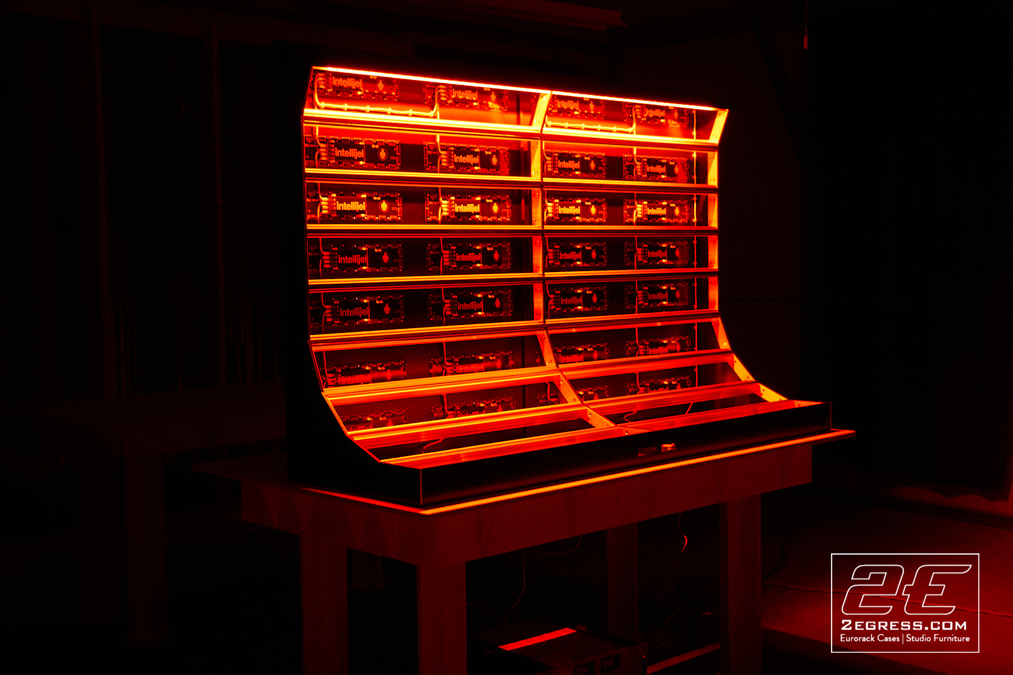 27u eurorack case black swan