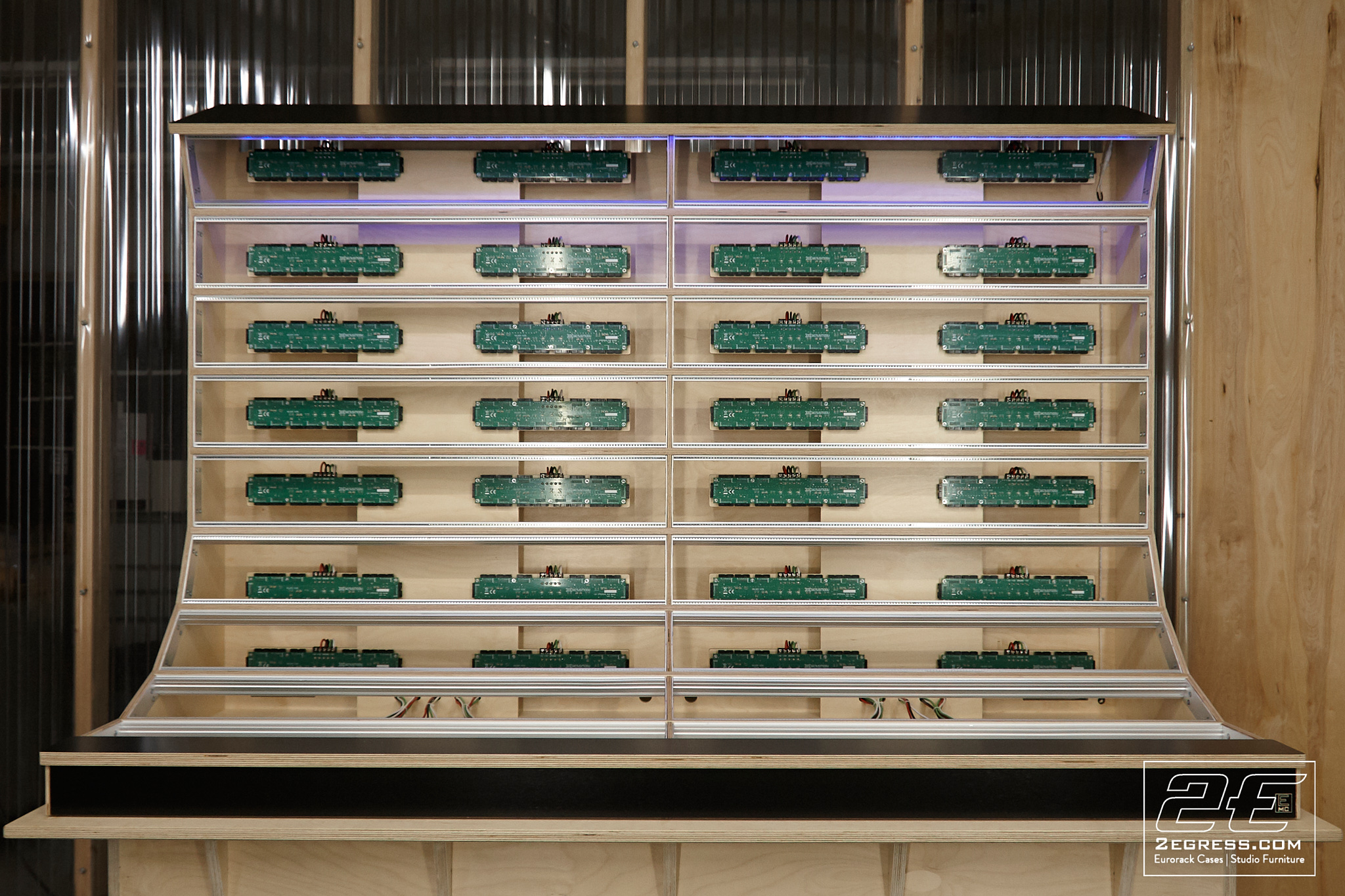 27u eurorack case gunslinger