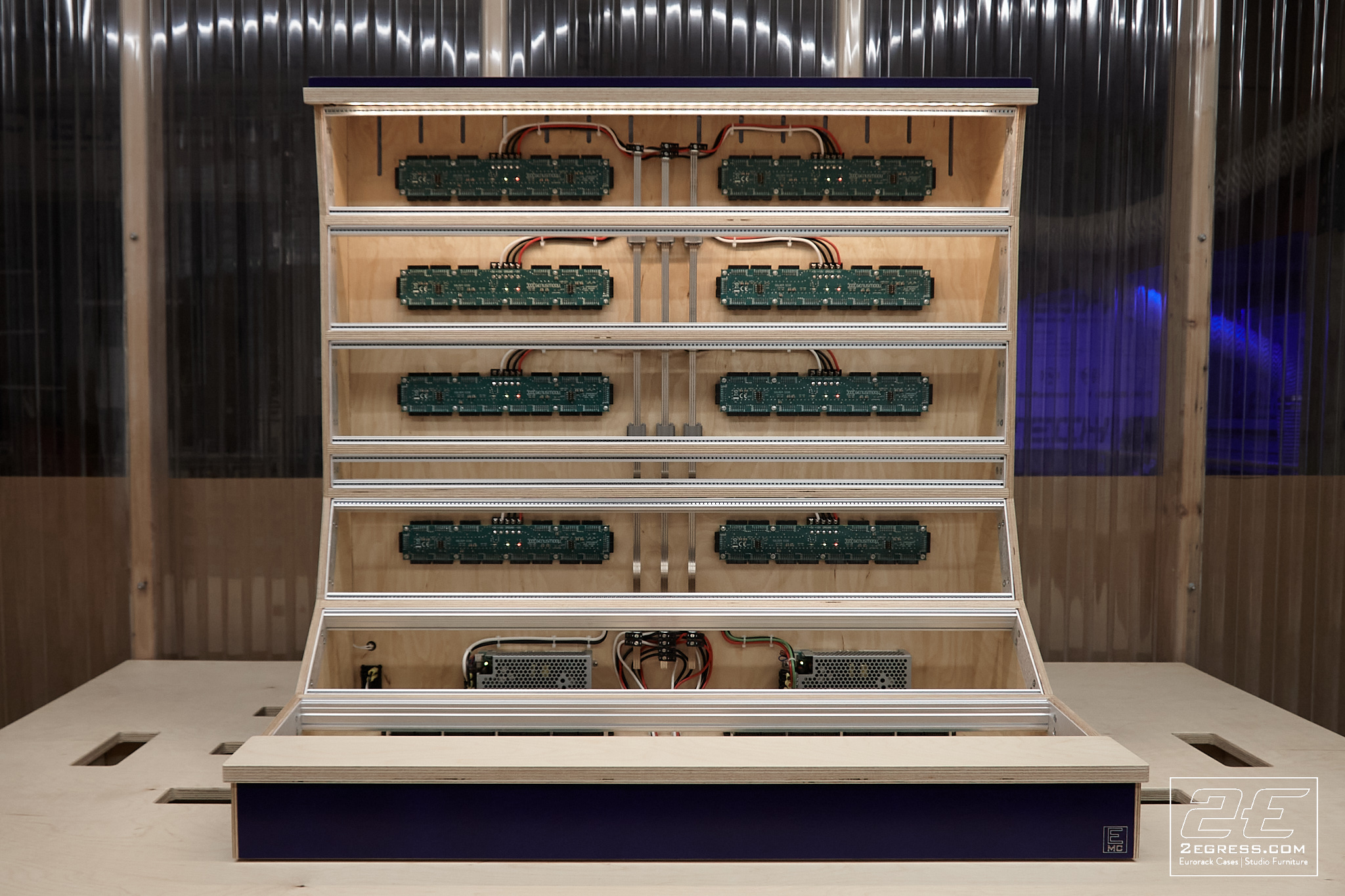 19u eurorack case sigilship