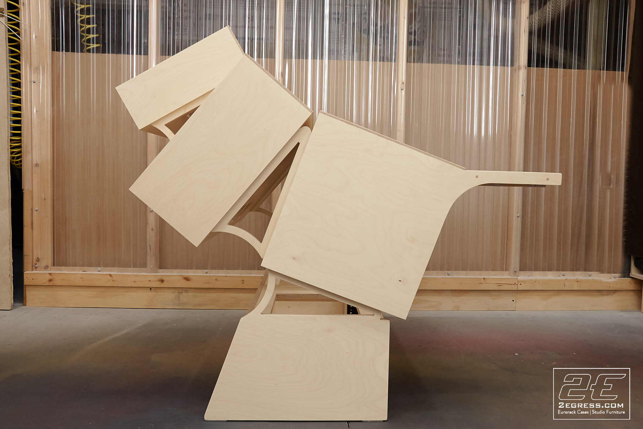 custom eurorack case power stand 2egress