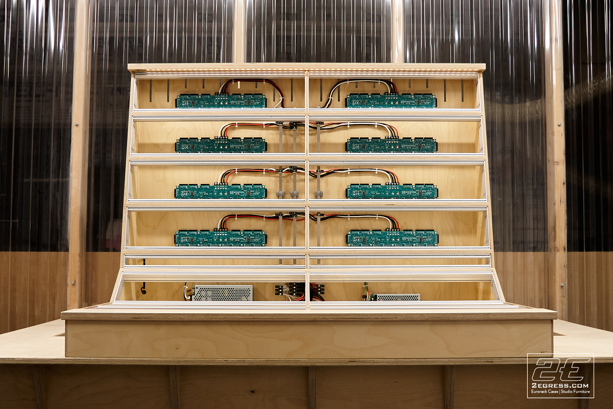 eurorack case 22u jupiter | 2Egress