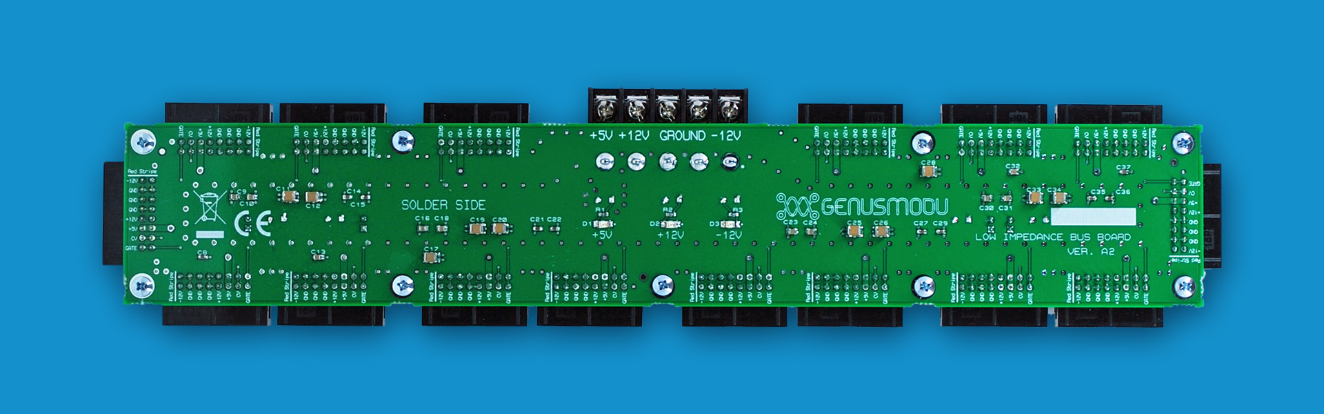 genus modu low impedance bus board