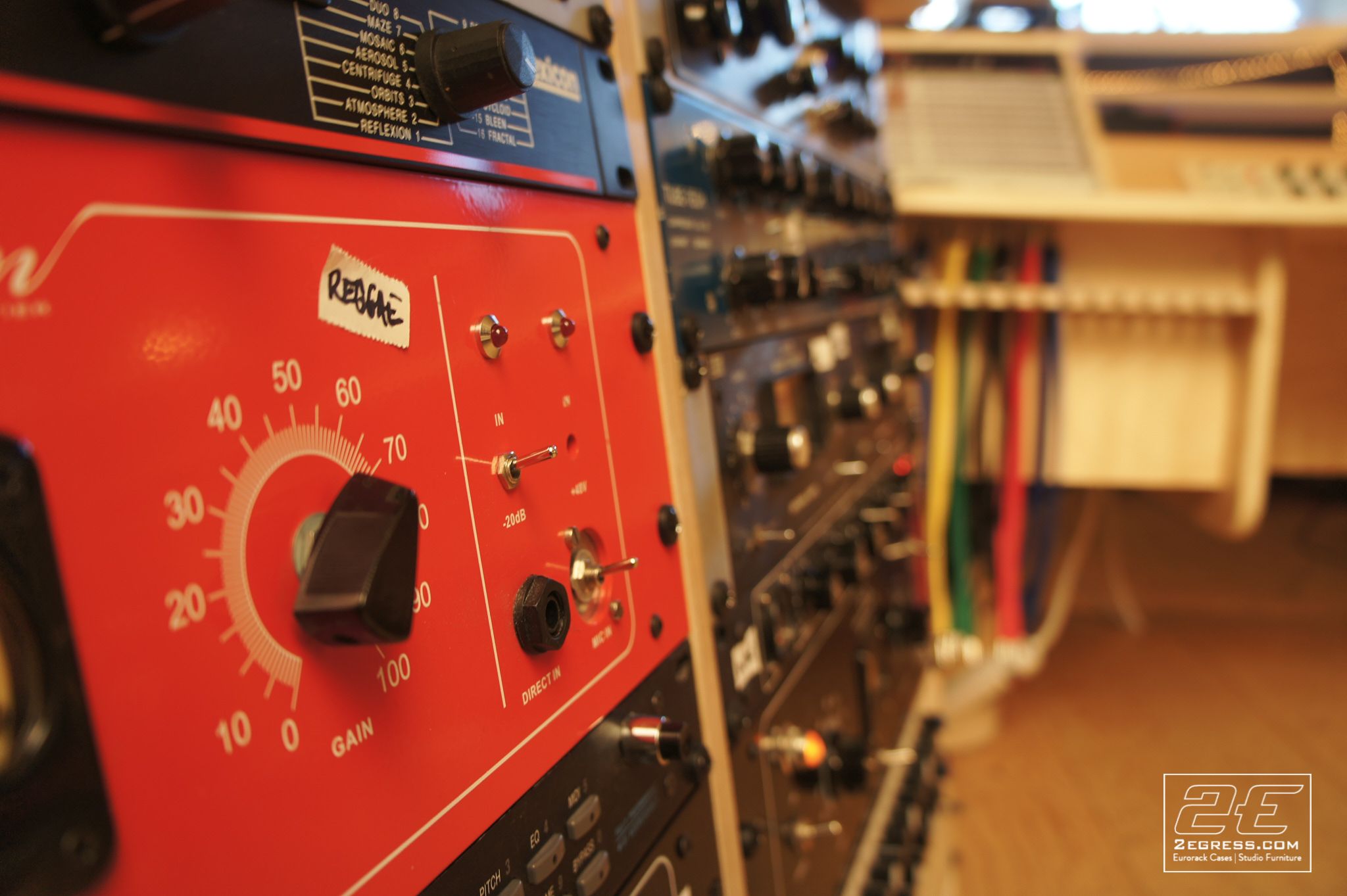 studio rack double bay 2egress