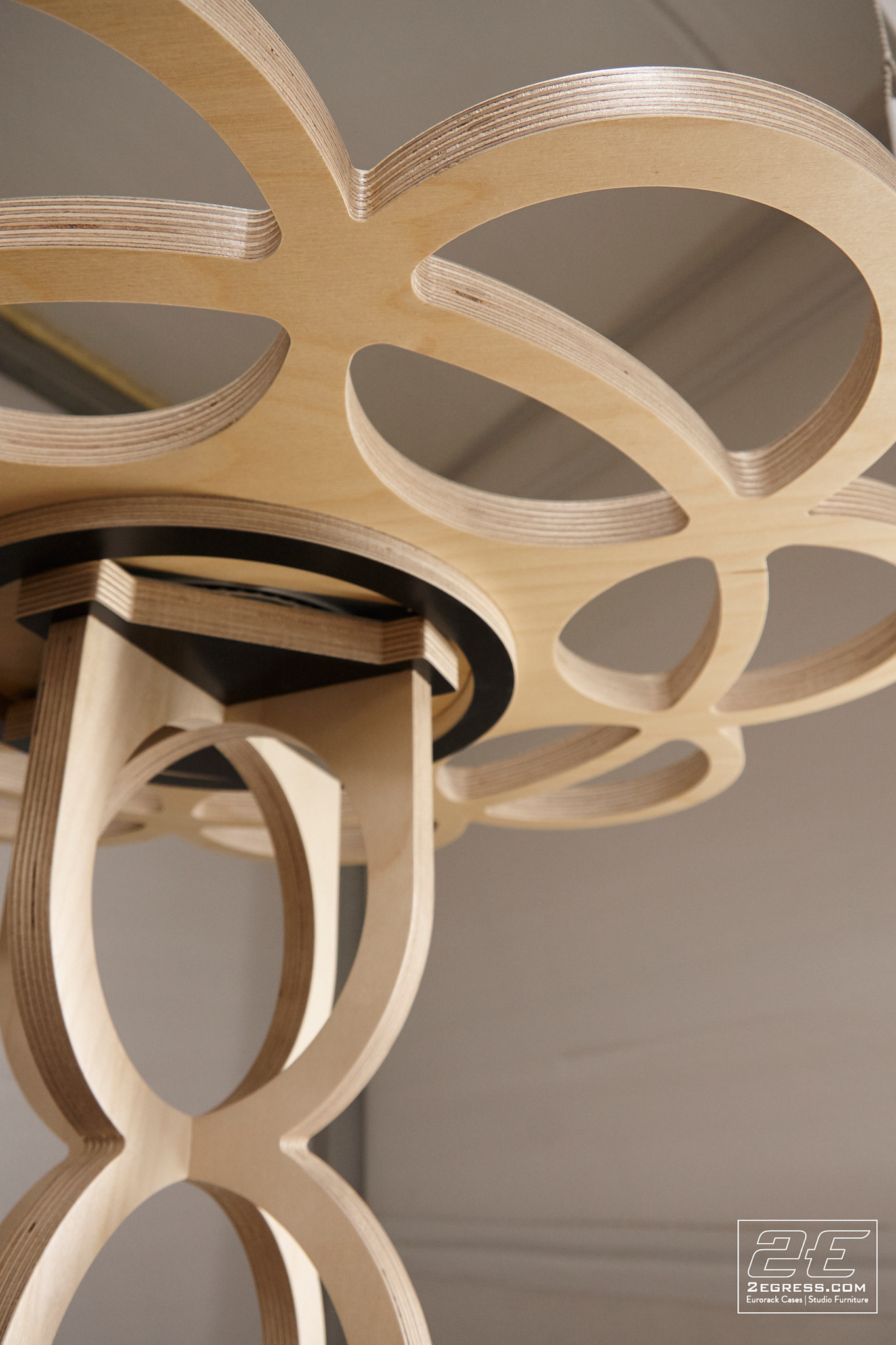 revolving eurorack cable hanger